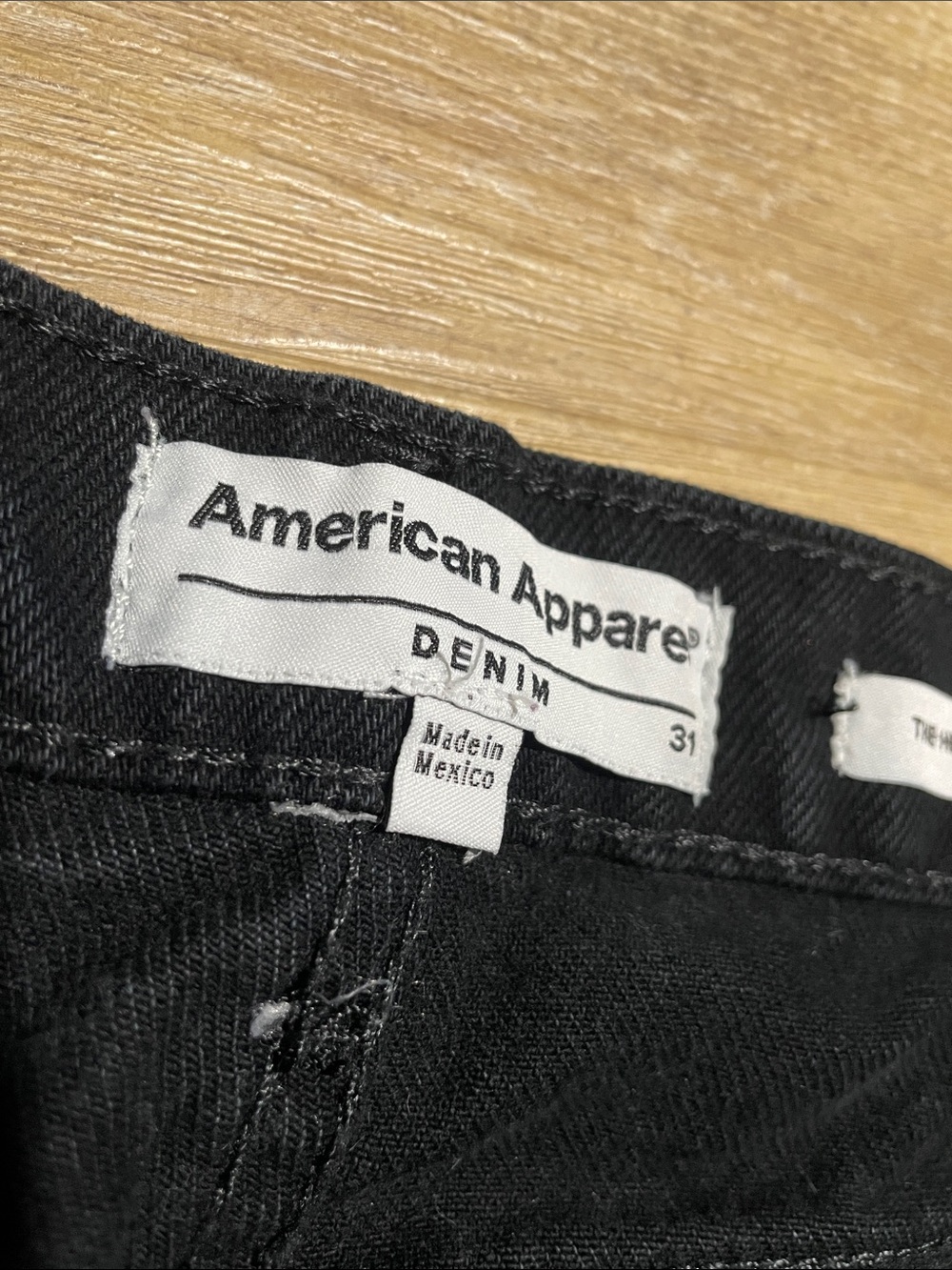 American Apparel Black Jeans - Picture 2 of 6